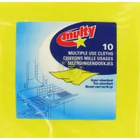 Multy Schoonmaakdoekjes geel 10 stuks